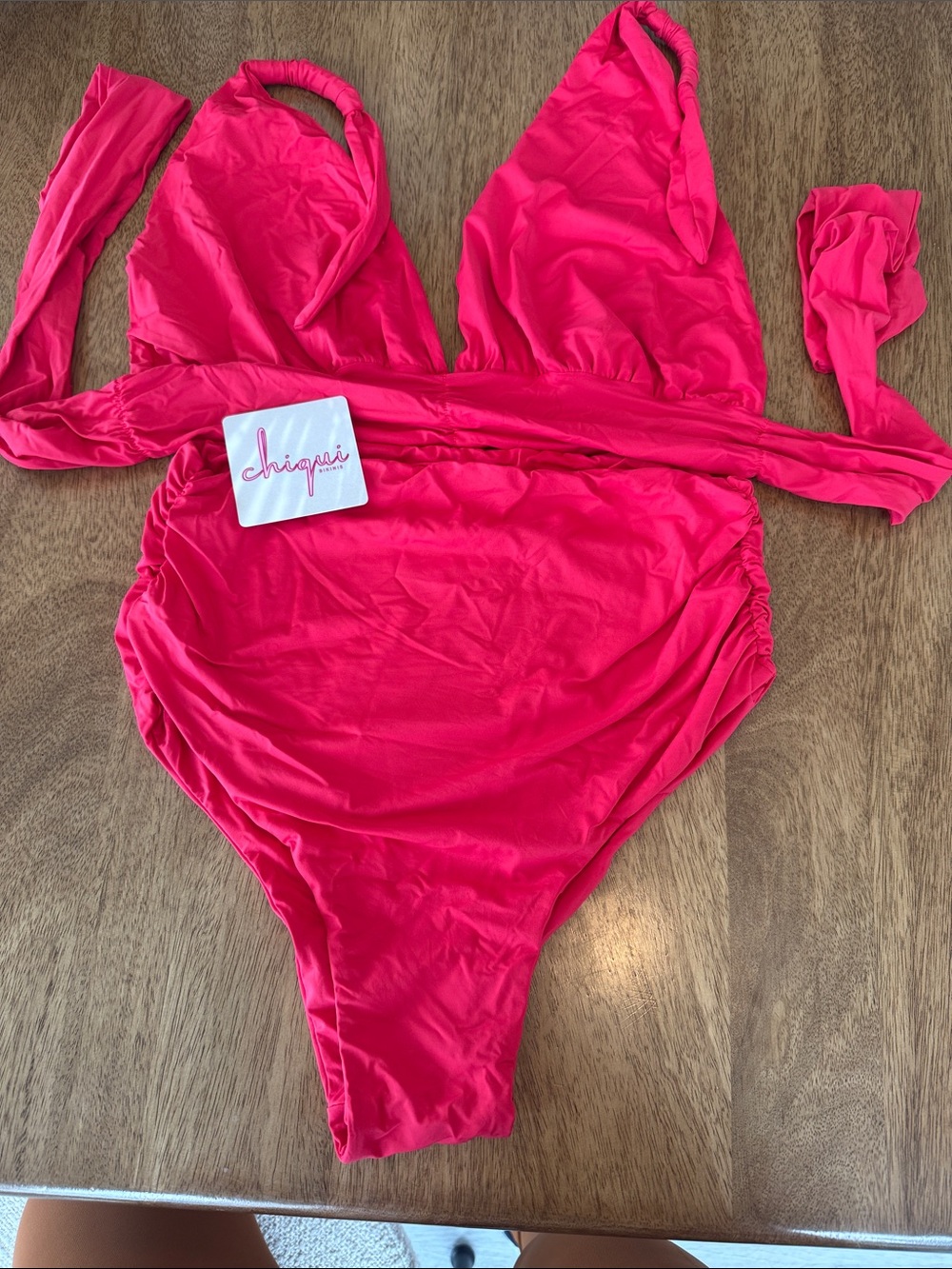 Hot Pink One-Piece Swimsuit